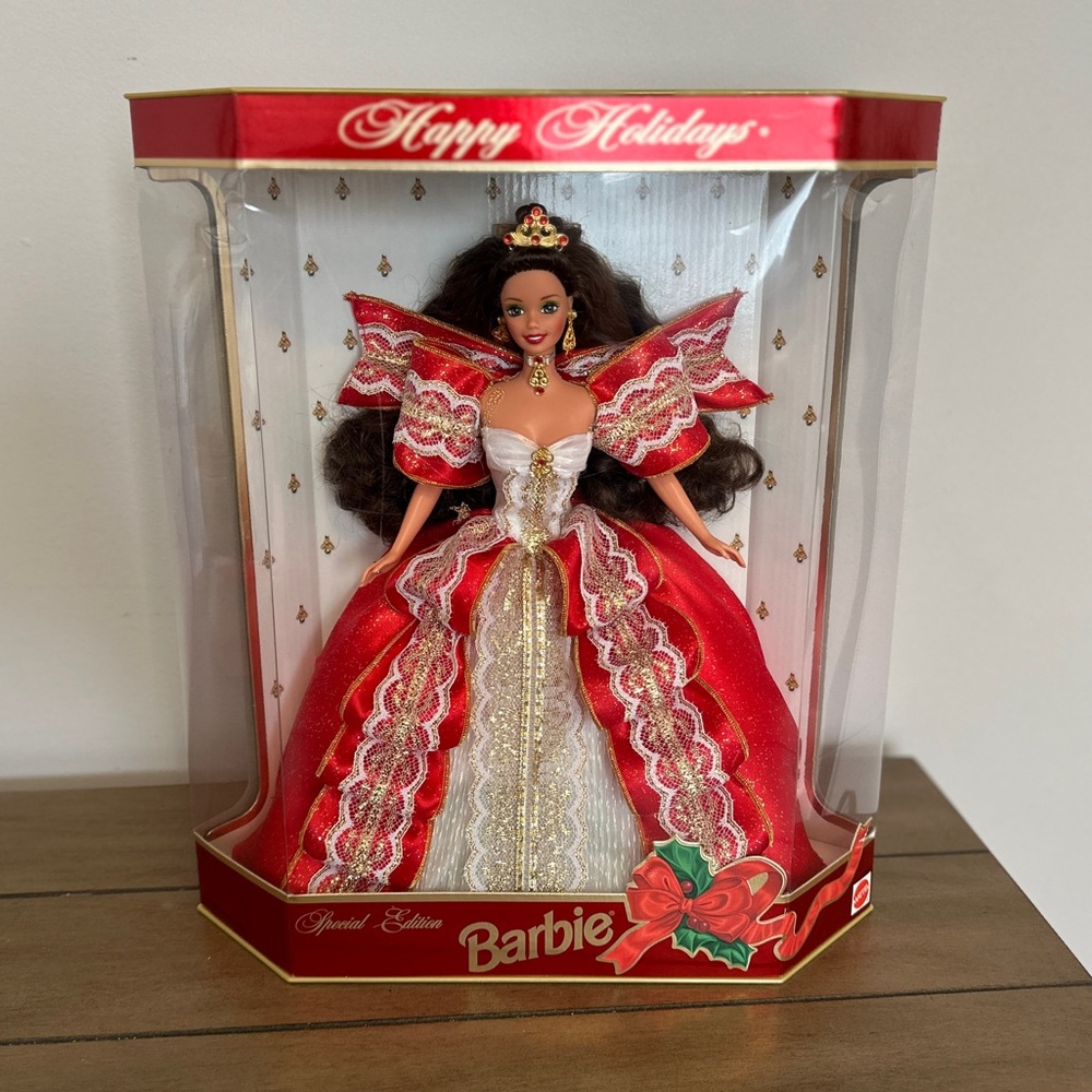 Vintage 1997 Special Edition Barbie Holiday Celebration Doll
